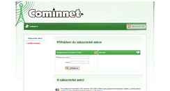 Desktop Screenshot of info.cominnet.cz